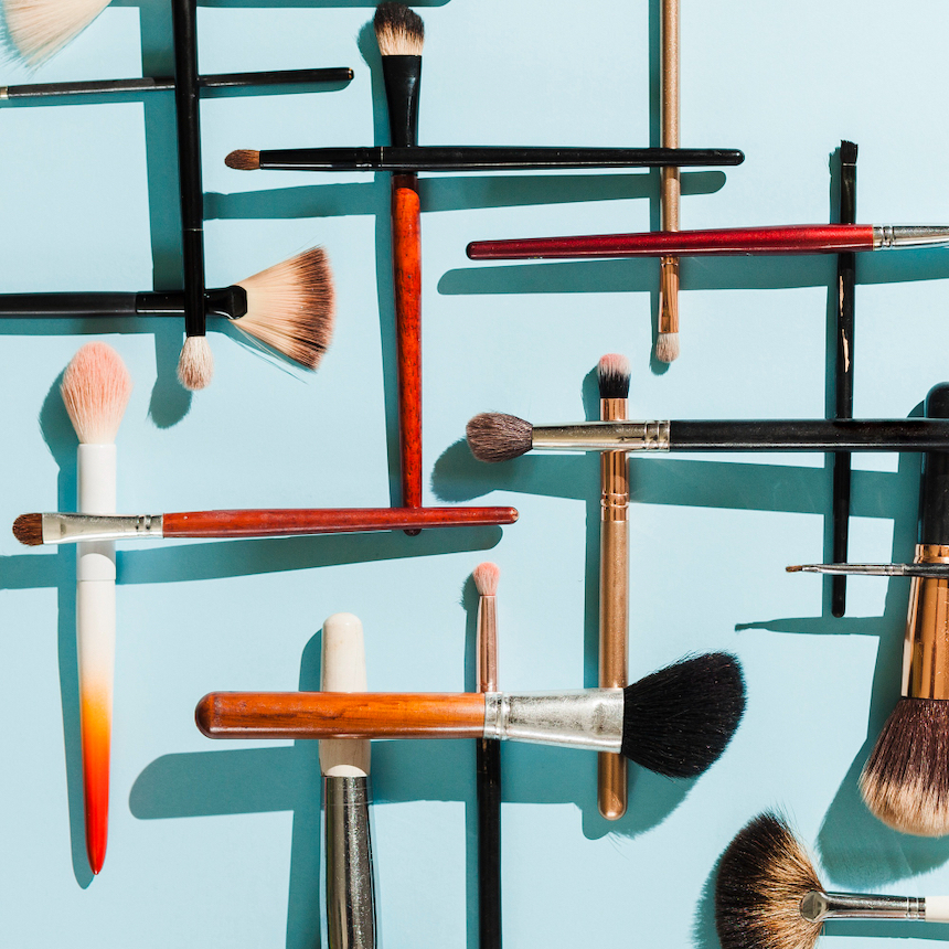 makeup brushes