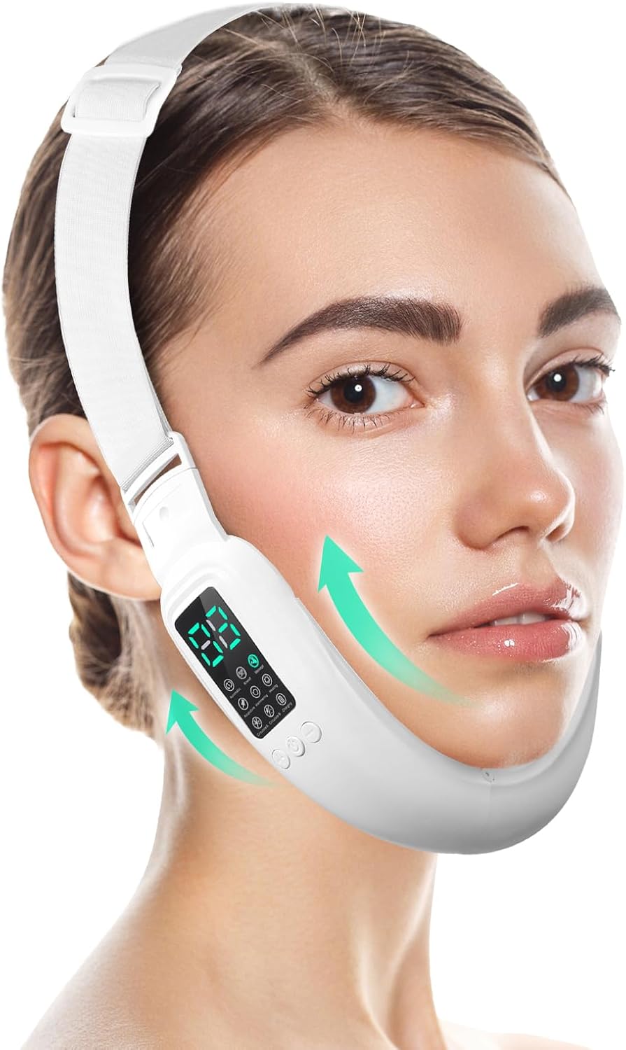 Intelligent Electric Double Chin and V-Shaped Face Machine with 8 Modes & 15 Adjustable Intensities