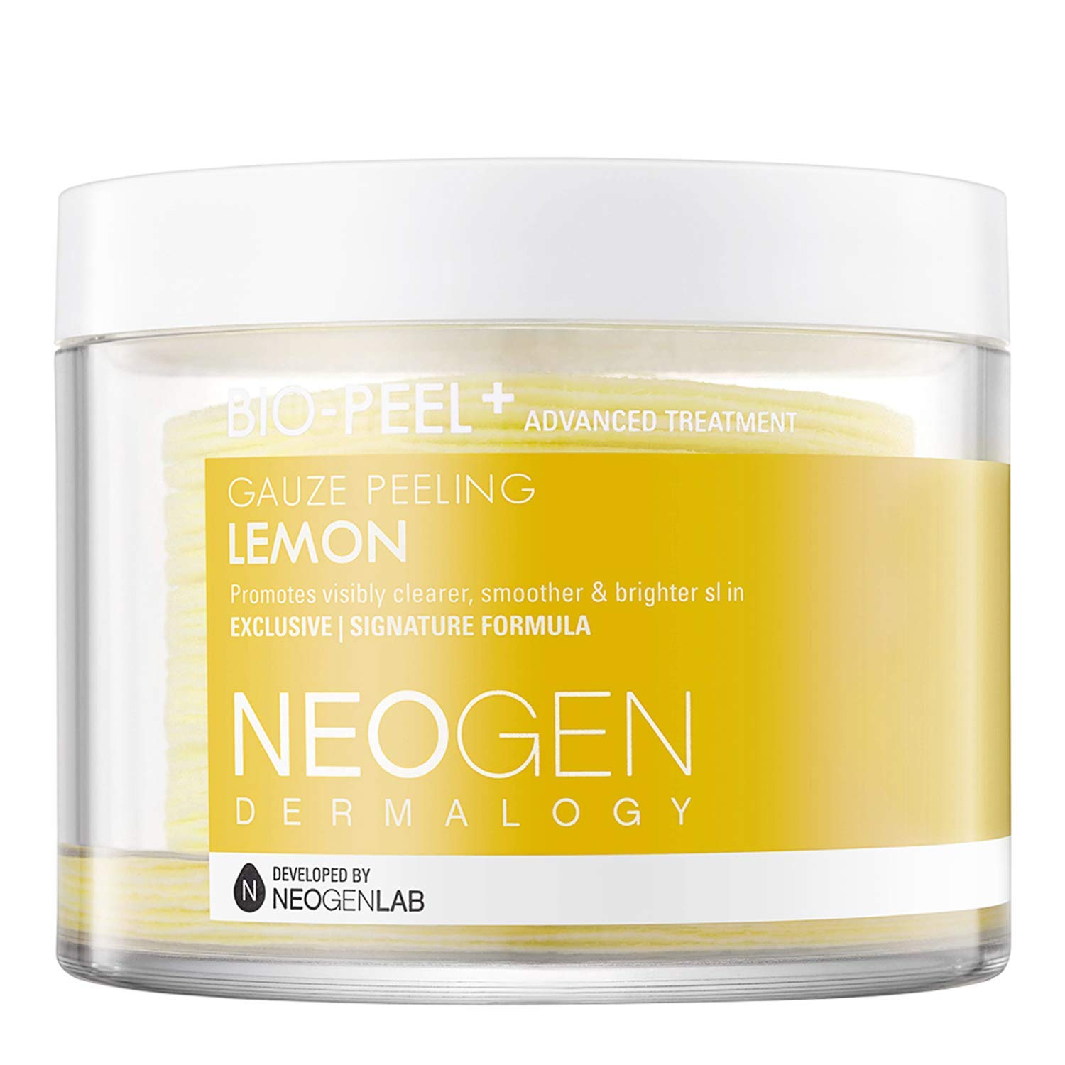 DERMALOGY by NEOGENLAB Bio-Peel Gauze Peeling Pads, Lemon