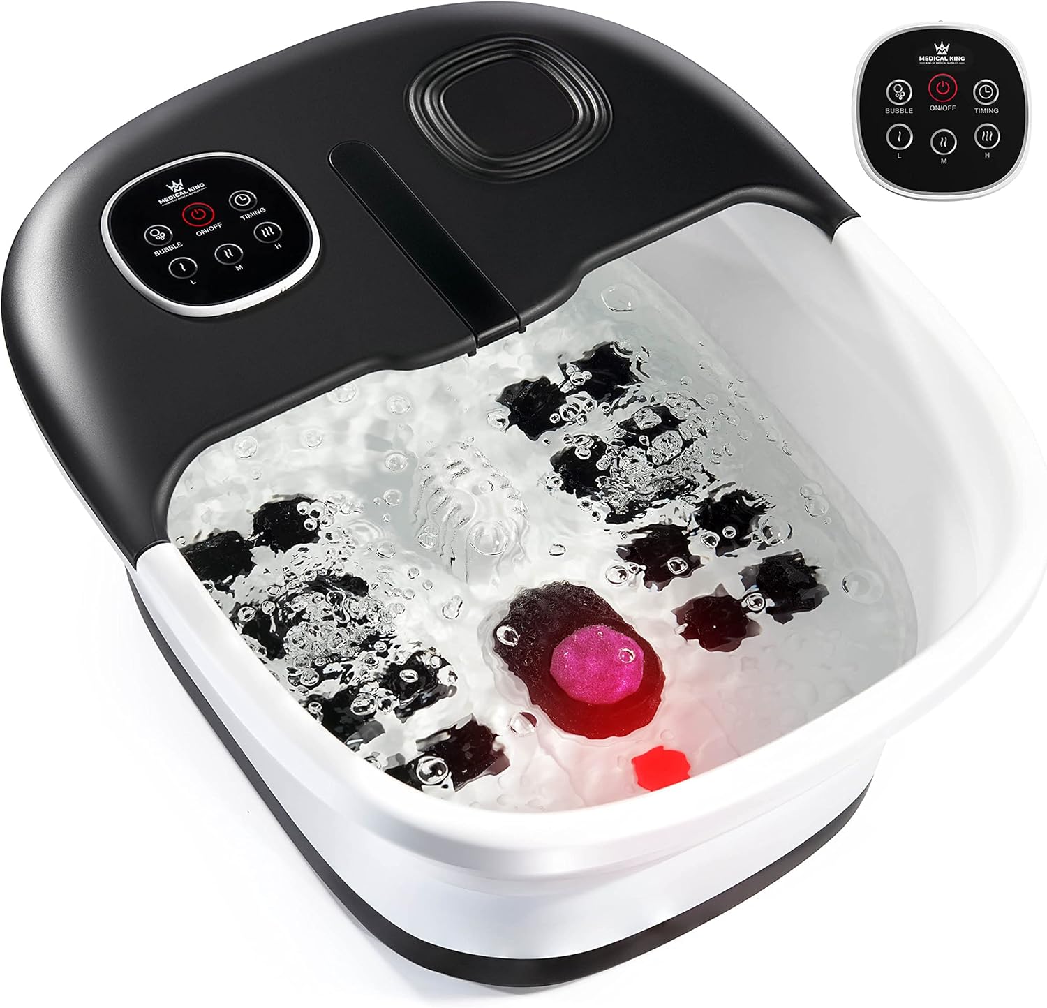 Medical king Foot Spa with Heat and Massage and Jets