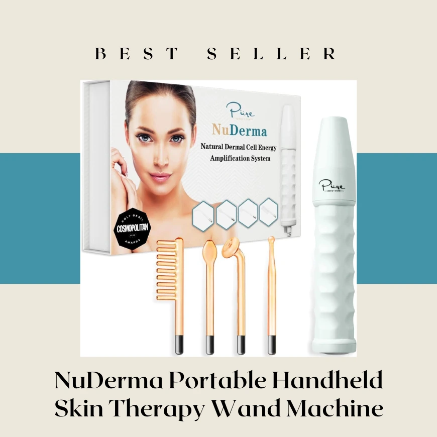 Pure Daily Care NuDerma Handheld Skin Therapy Wand Machine
