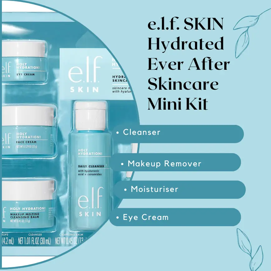elf SKIN Holy Hydration - Hydrated Ever After Skincare set