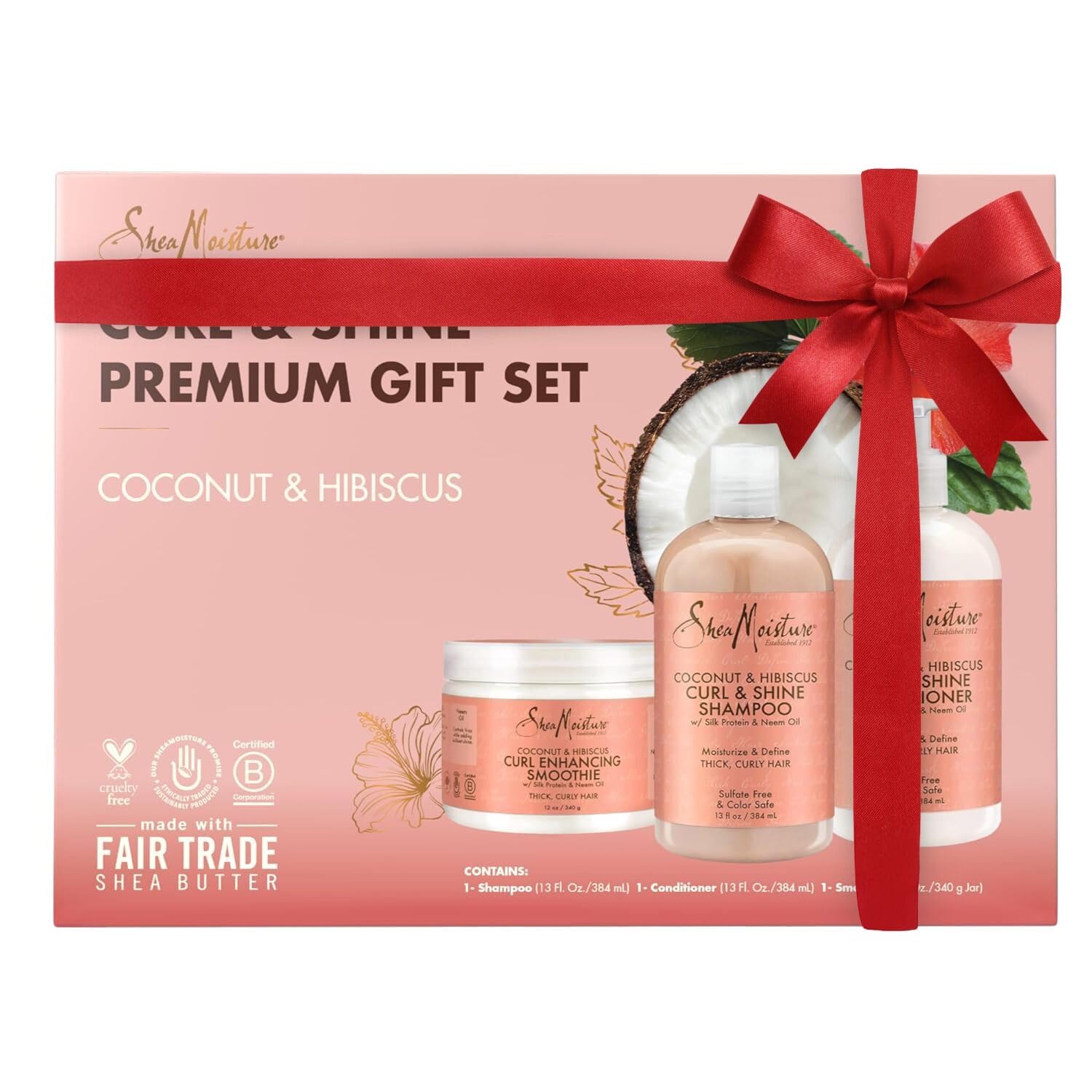 SheaMoisture Coconut & Hibiscus Curl Trio