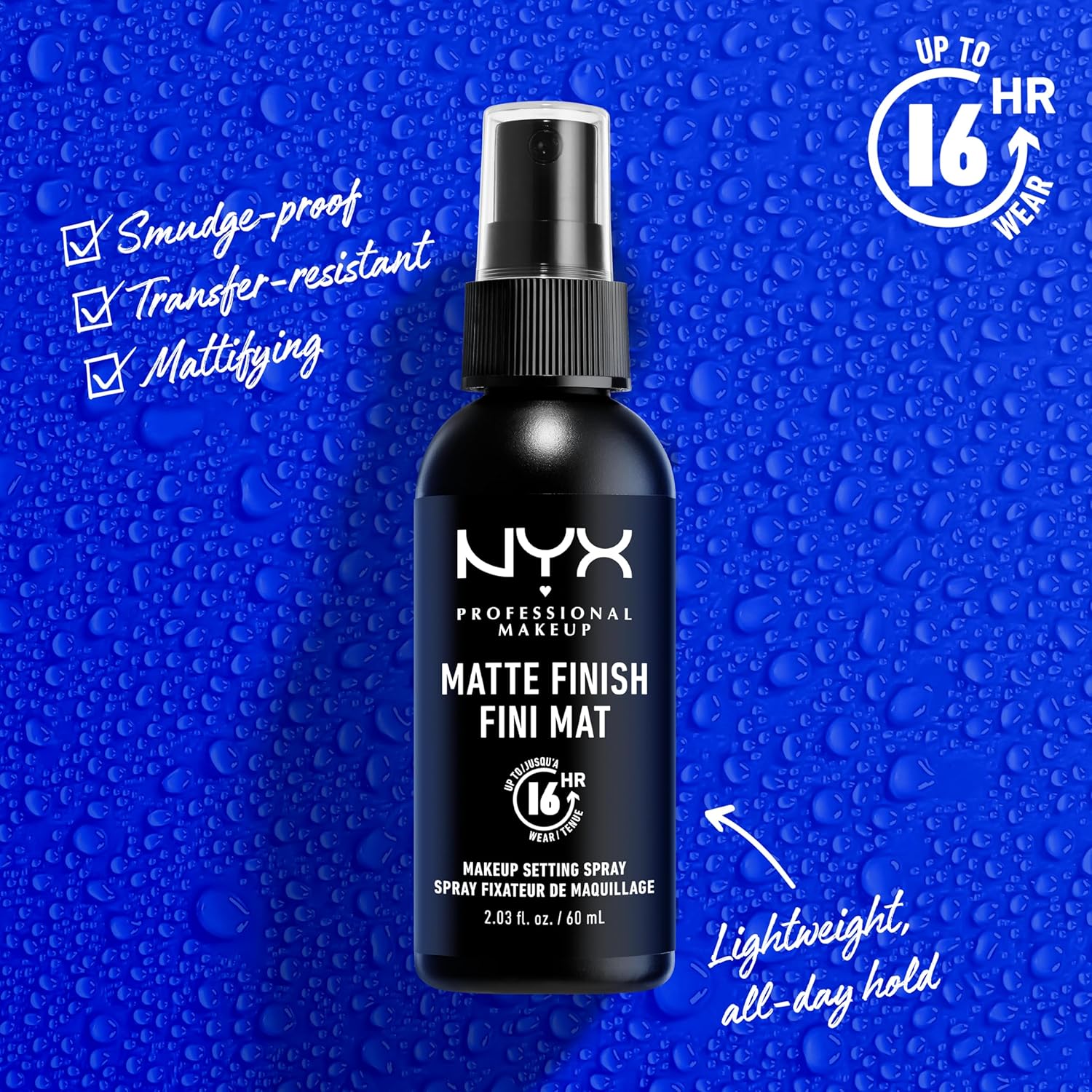 NYX Professional Makeup Matte Finish Setting Spray