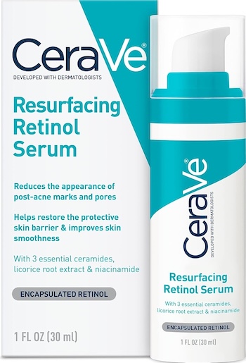 CeraVe Resurfacing Retinol Face Serum with Niacinamide