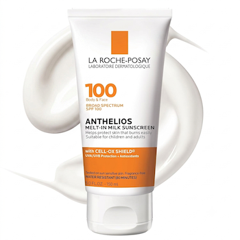 La Roche-Posay Anthelios Melt-In Milk Sunscreen For Body & Face - SPF 100
