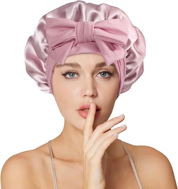 Silk Bonnet for Women 100% Mulberry Silk Sleep Cap
